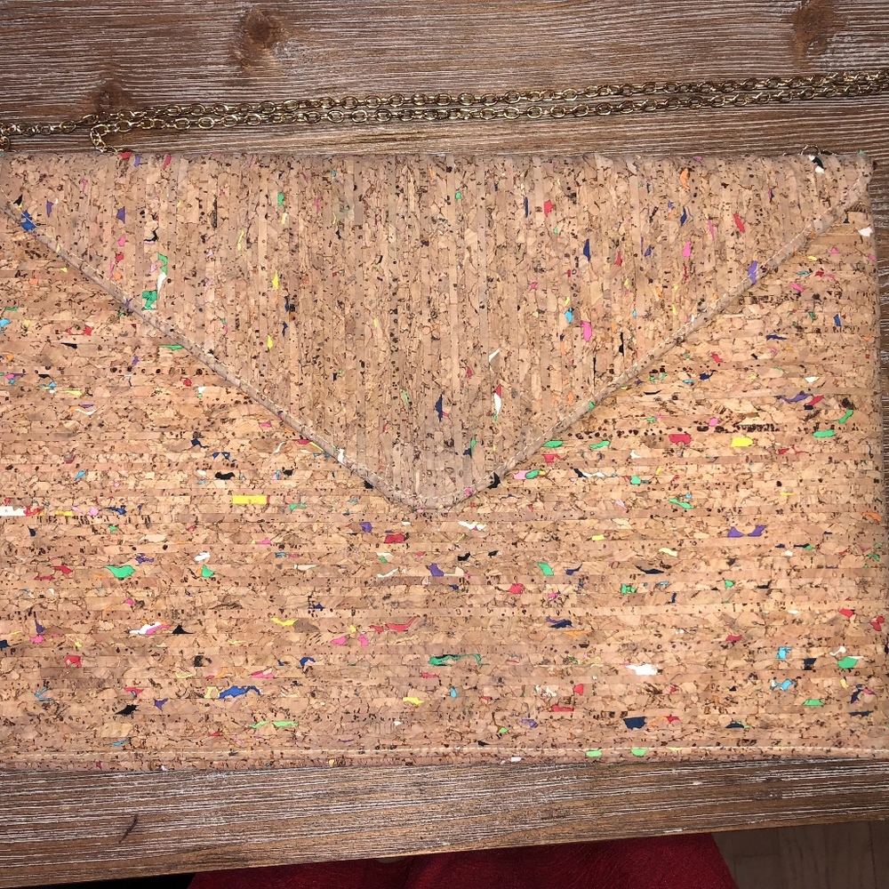 Cork and Multi-Color Clutch